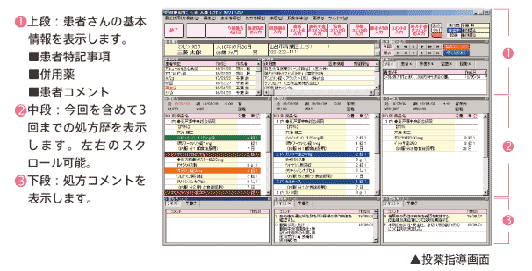 患者情報の確認